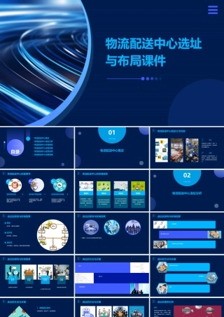 物流配送中心选址与布局课件
