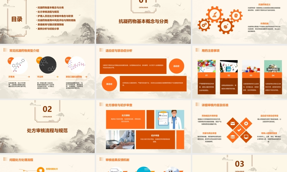 抗凝药处方审核护理课件