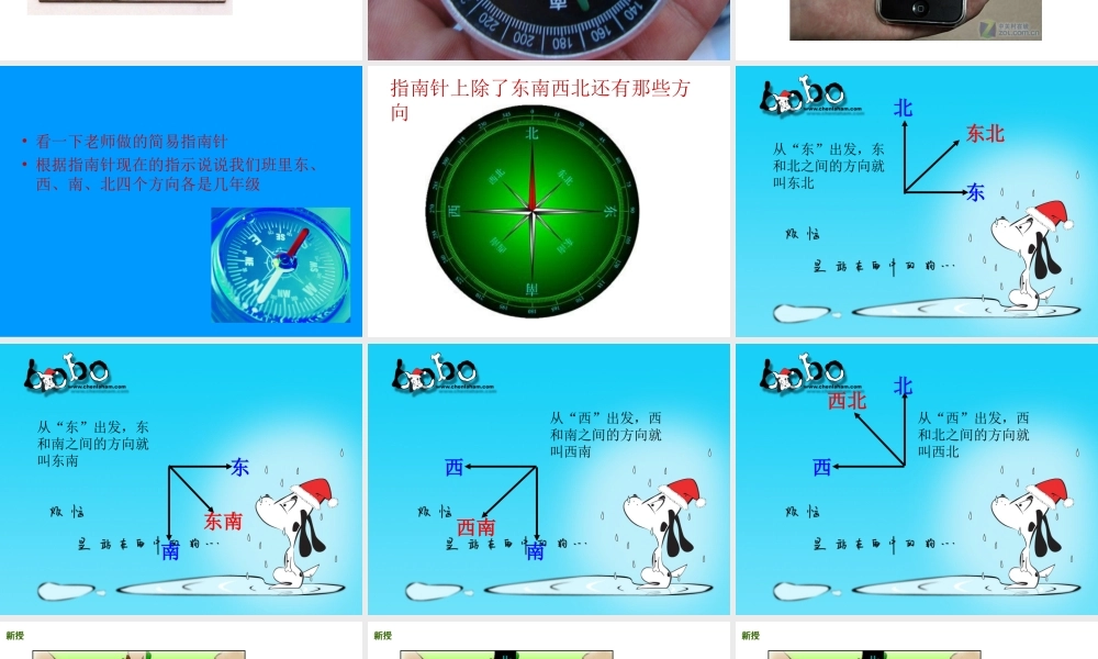 认识东北西北东南西南