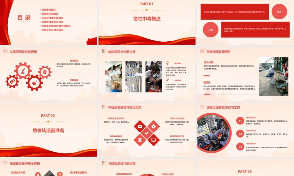 急性中毒患者的转运与后续护理