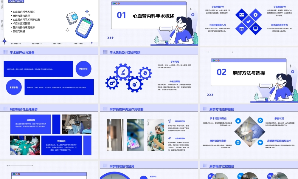 心血管内科手术麻醉及术后恢复