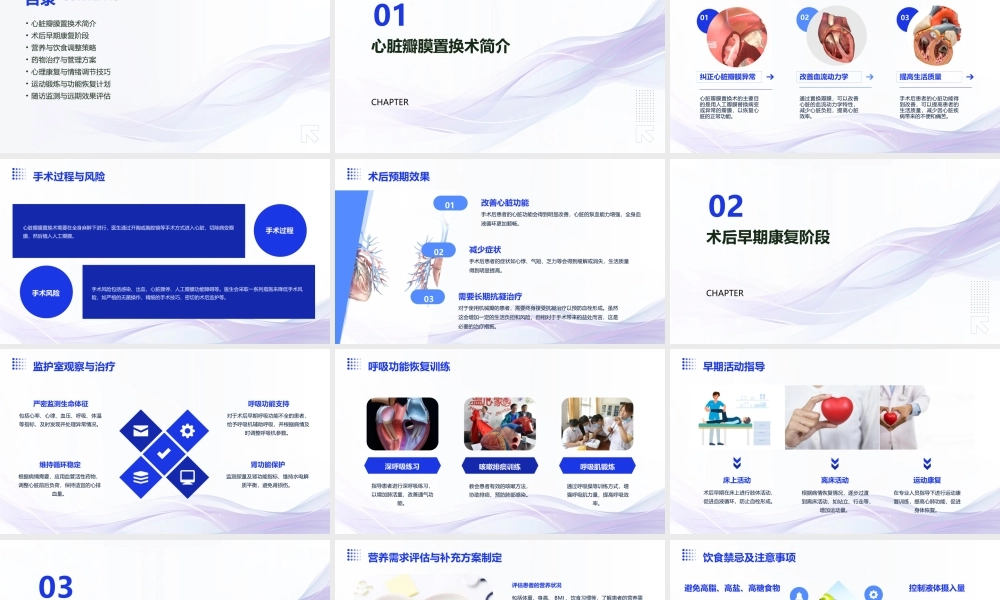 心脏瓣膜置换术后康复指南