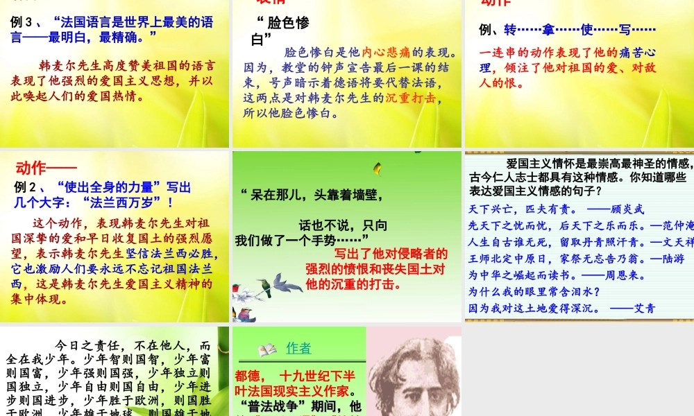 最后一课优秀课件