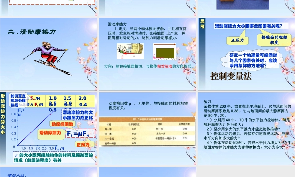 《摩擦力》教学课件1