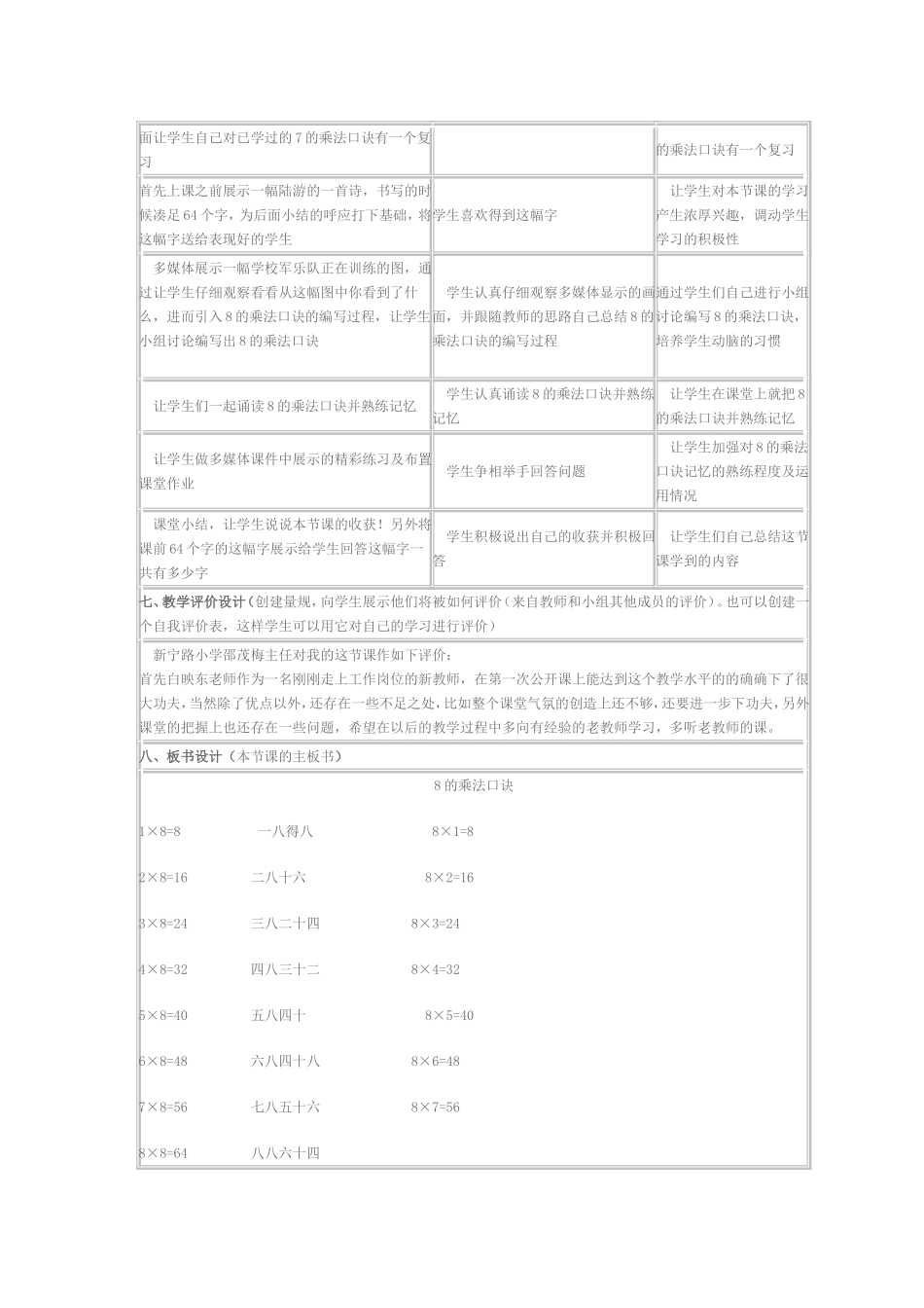 的乘法口诀案例_第2页
