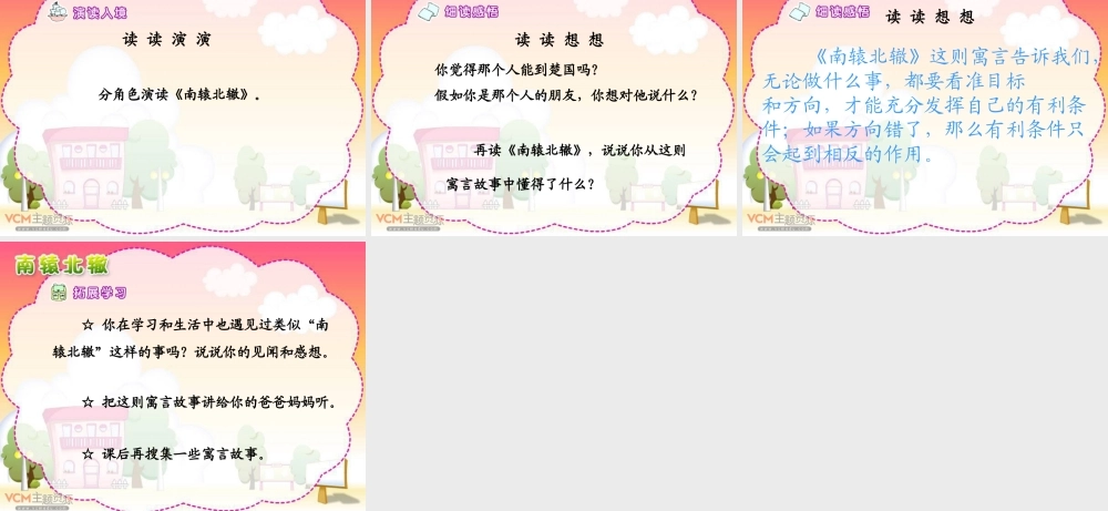 《南辕北辙》课件(1)