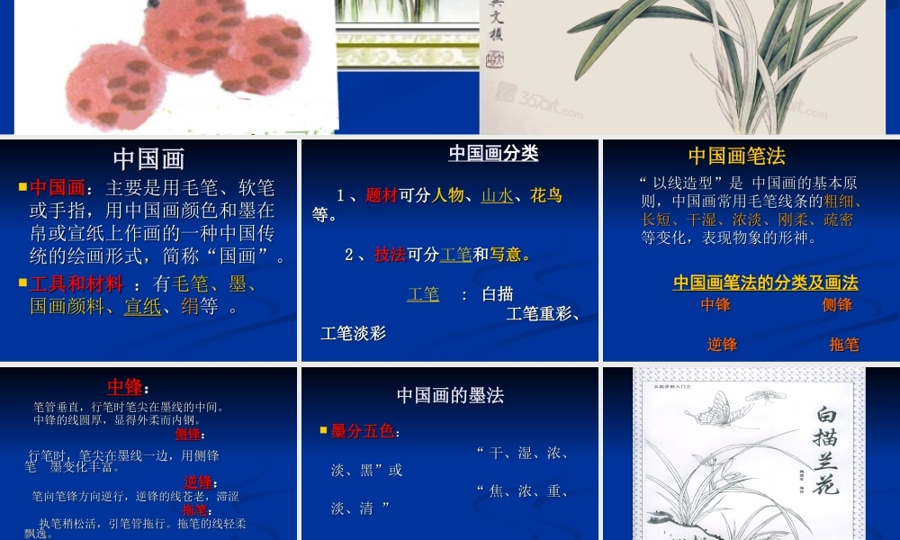 国画演示文稿