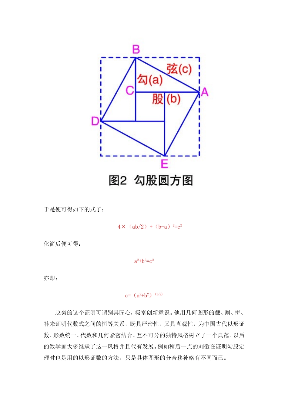 勾股定理的发现和证明_第3页
