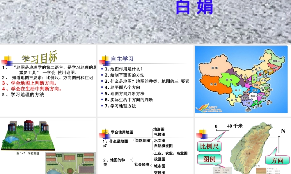 地理：我们怎样学地理课件(湘教版七年级上)