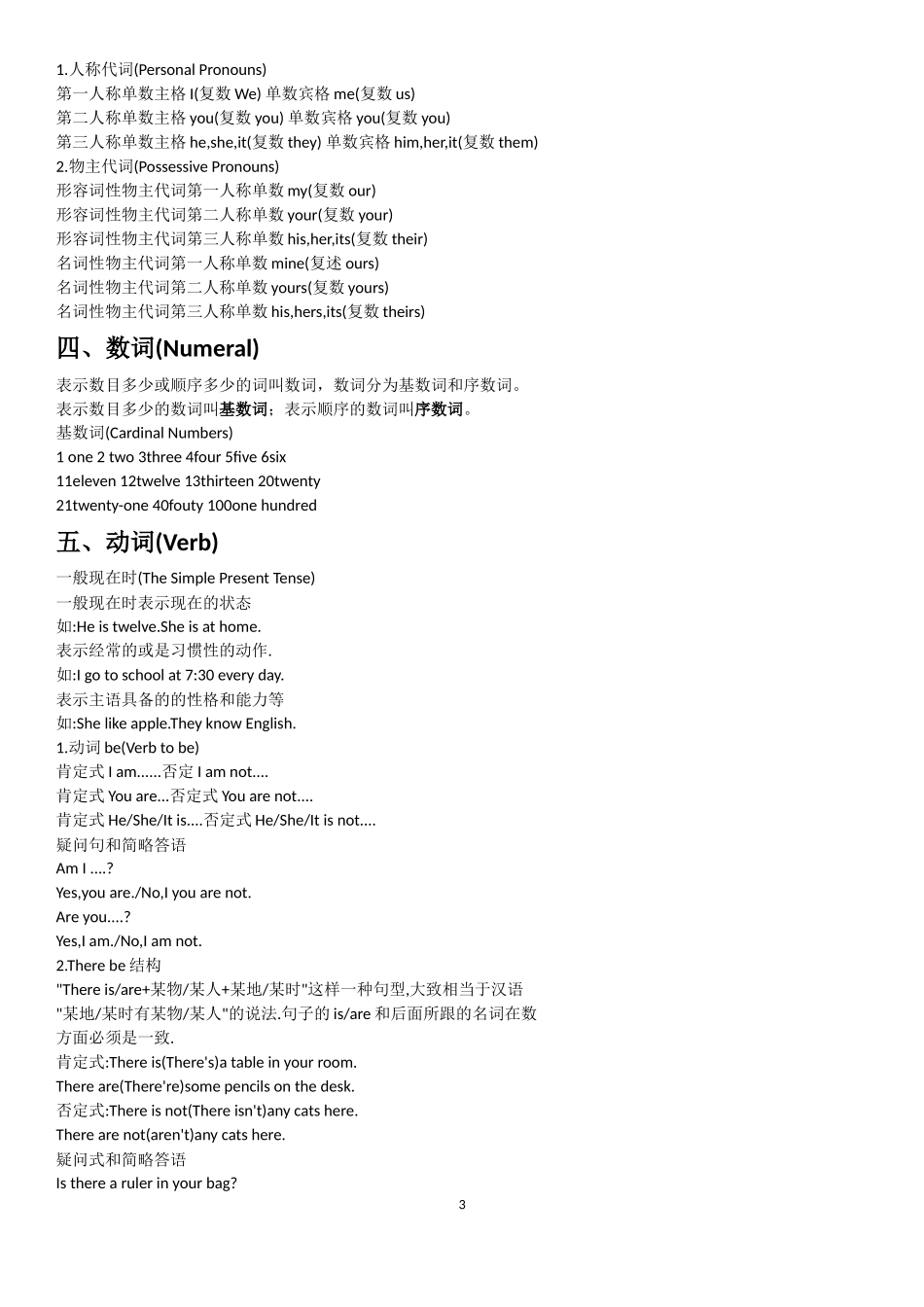 初中英语语法大全汇总_第3页