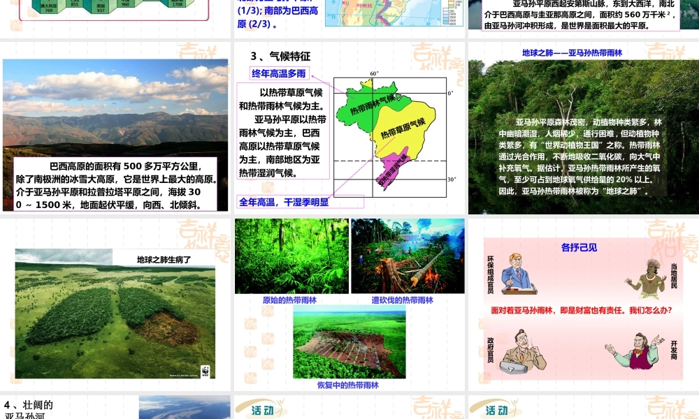 巴西(最新湘教版)