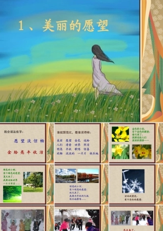 美丽的愿望课件