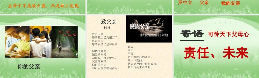 《背影》课件李雪海