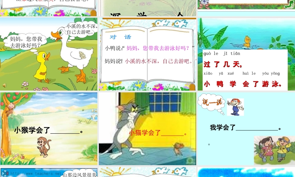 对自己去吧教案的意见