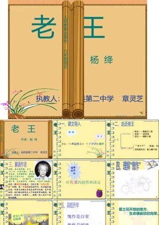 章灵芝老师公开课《老王》