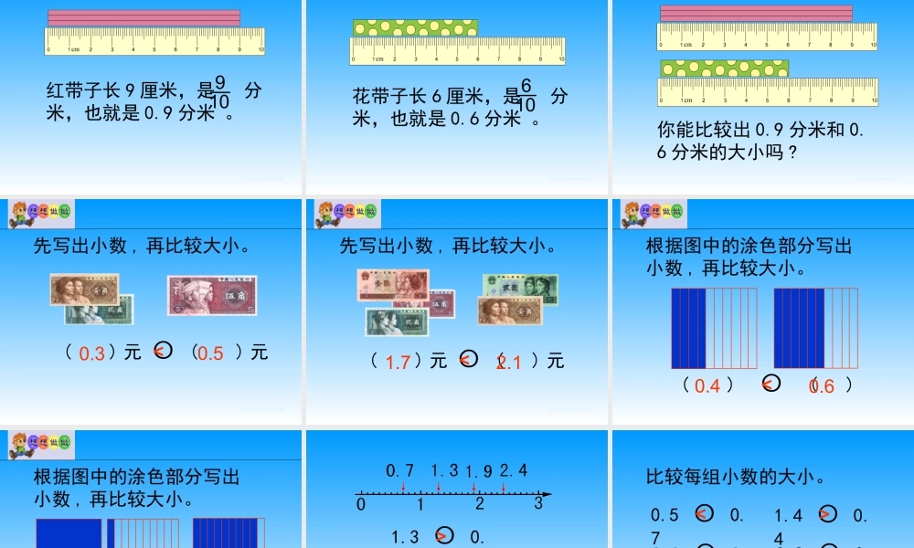 小数大小的比较 (2)