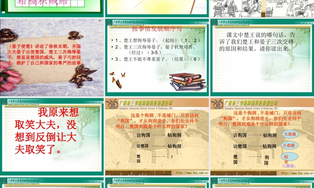《晏子使楚》优秀课件