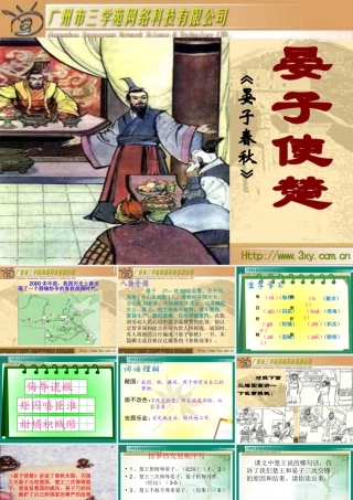 《晏子使楚》优秀课件