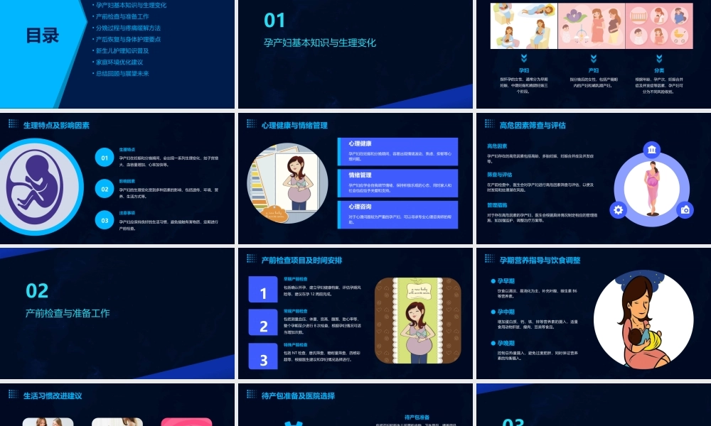 孕产妇产前产后护理指南