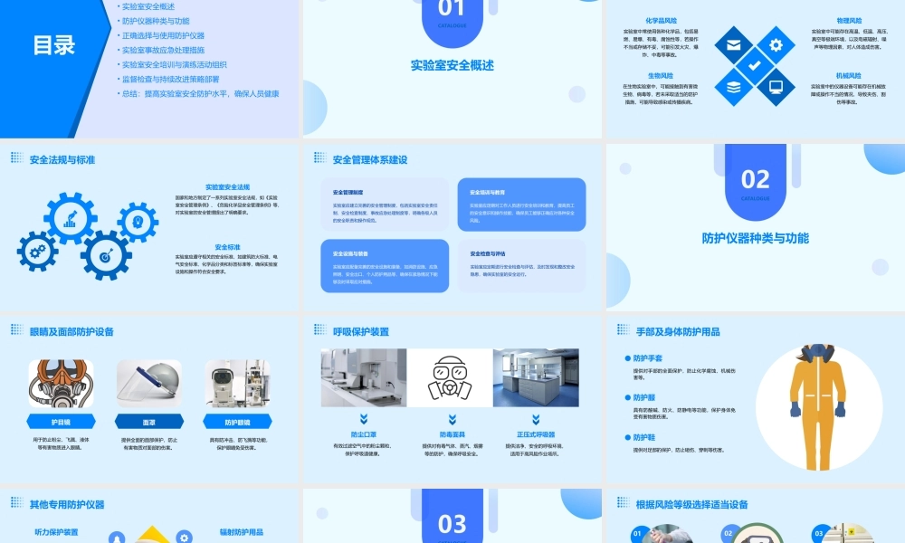 实验室安全与防护仪器注意事项