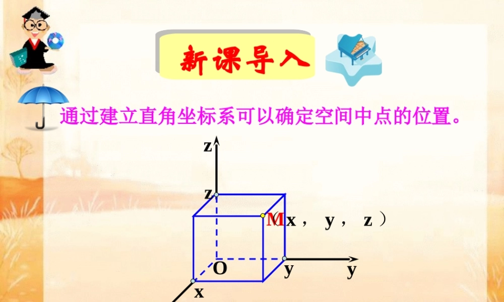 《空间两点间的距离公式》课件（1）