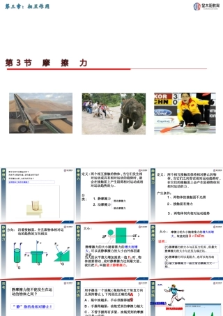 《摩擦力》课件3