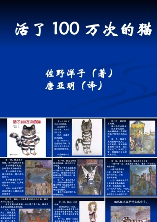 活了100万次的猫