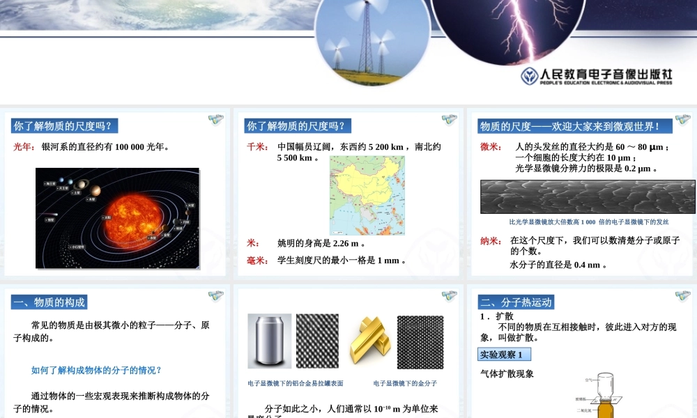 分子热运动课件