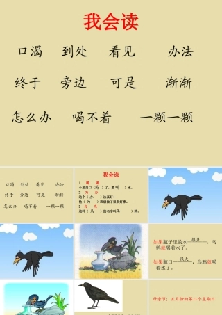 《乌鸦喝水》 (3)