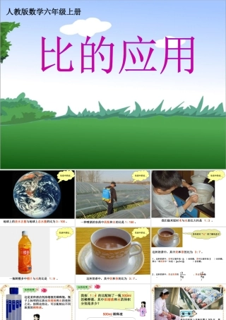 比的应用课件