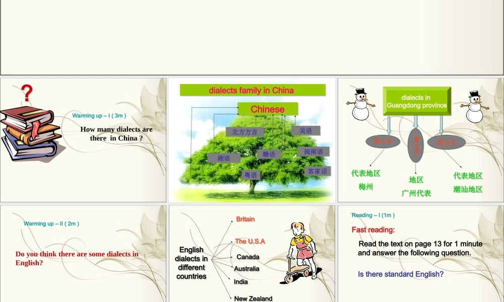 英语：必修1_Unit2_English_around_the_world--Reading2课件(人教新课标)