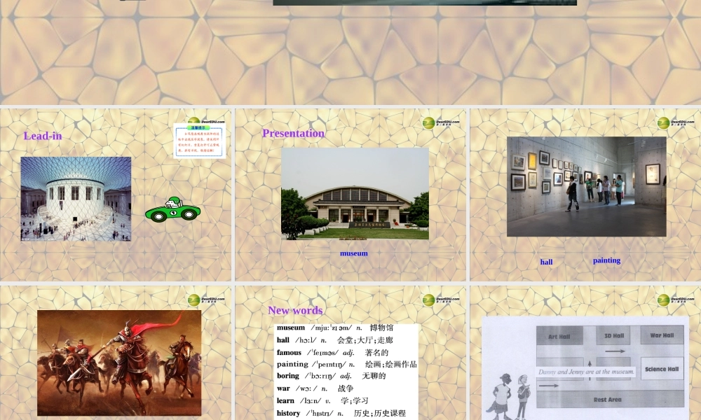 2013年七年级英语上册Unit6Let’sGo！Lesson35Let’sGototheMuseum！课件（新版）冀教版