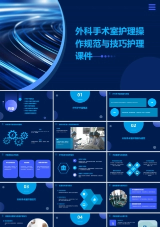 外科手术室护理操作规范与技巧护理课件