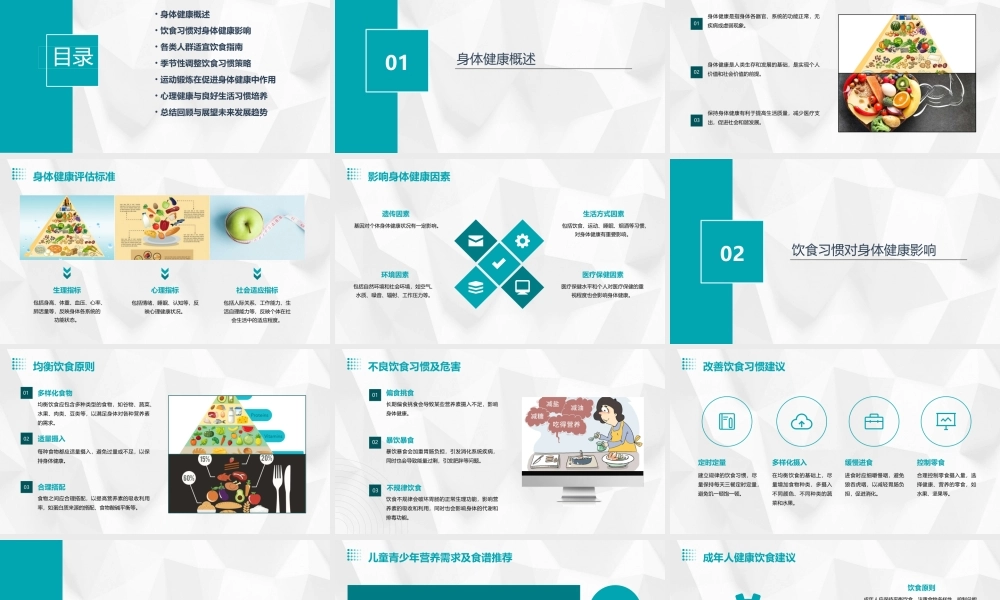 基础之身体健康与饮食习惯护理指南
