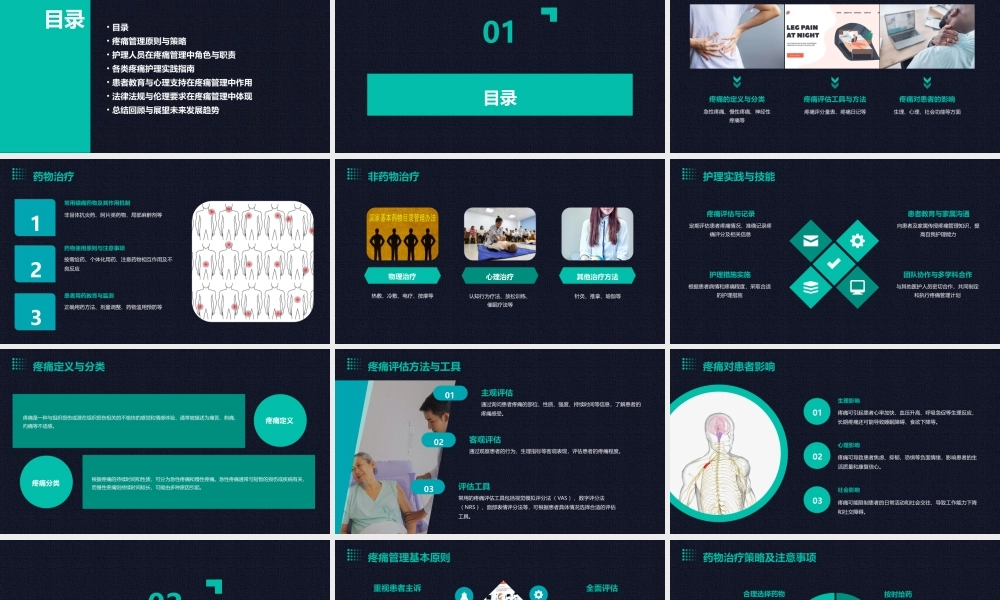 基础之疼痛管理护理知识培训