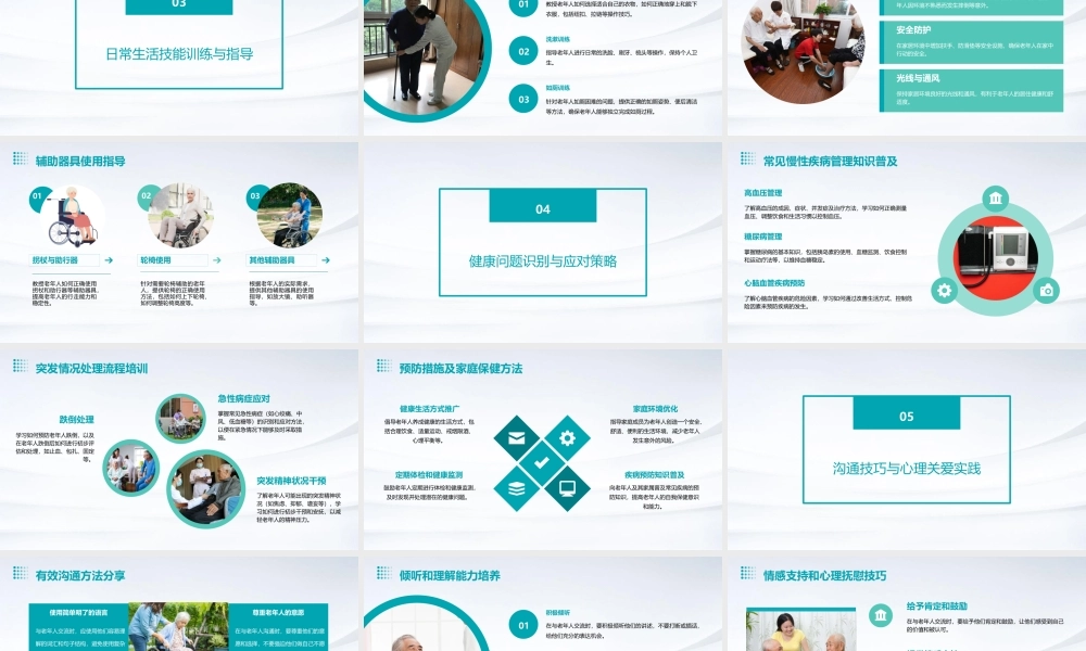 基础之老年人日常照护护理课程