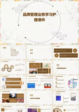 品牌管理业务学习护理课件