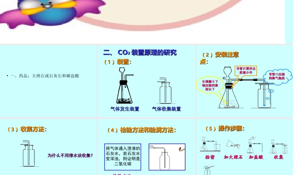 【精品课件】二氧化碳制取的研究1N