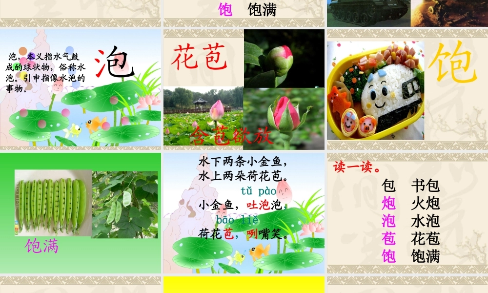苏教版二上《识字8》课件