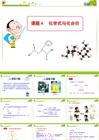 化学式与化合价(1)