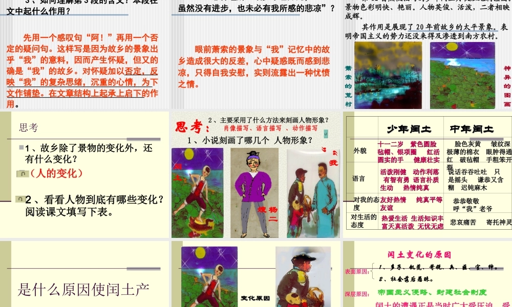 《故乡》课件12