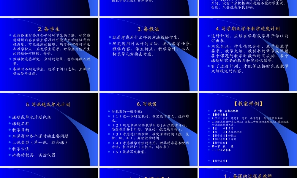 谈谈怎样备课_课件 (2)