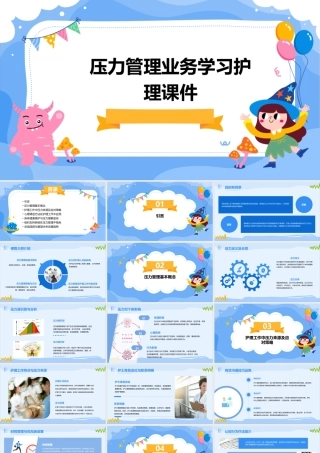 压力管理业务学习护理课件