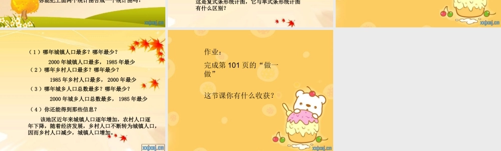 人教版四年级数学上册《统计》教学课件