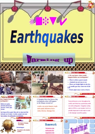 英语：Unit4《Earthquakes》课件-Warmingup（新人教版必修1）