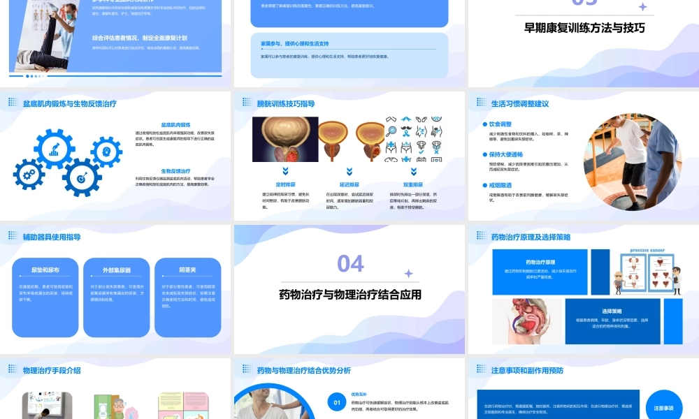 前列腺癌根治术后尿失禁的康复训练