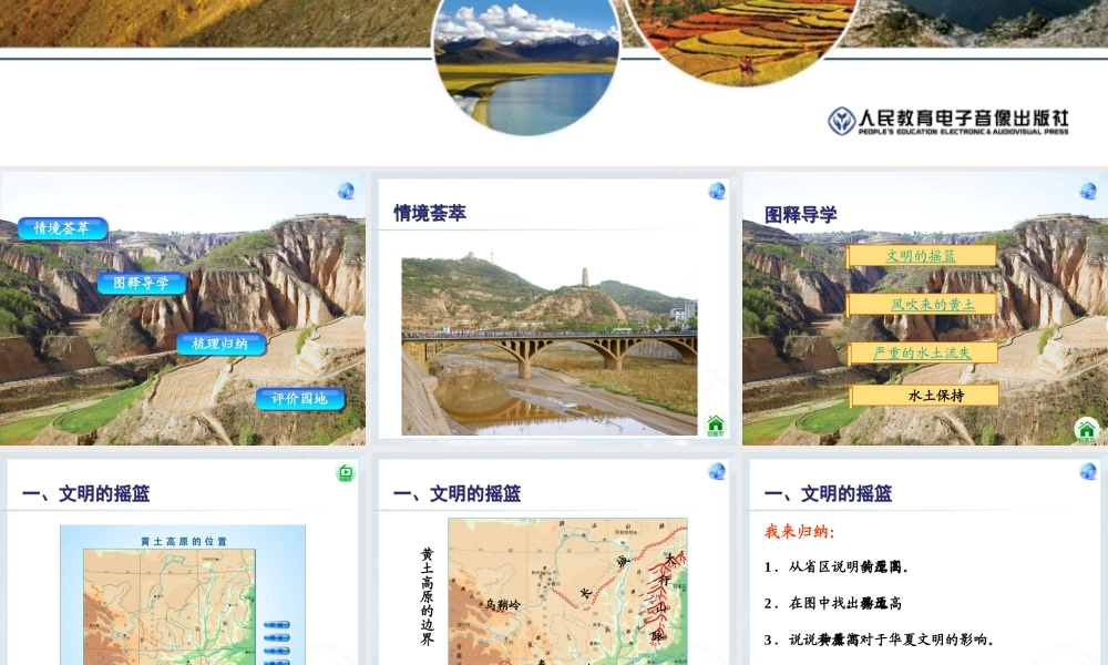 八下地理63黄土高原