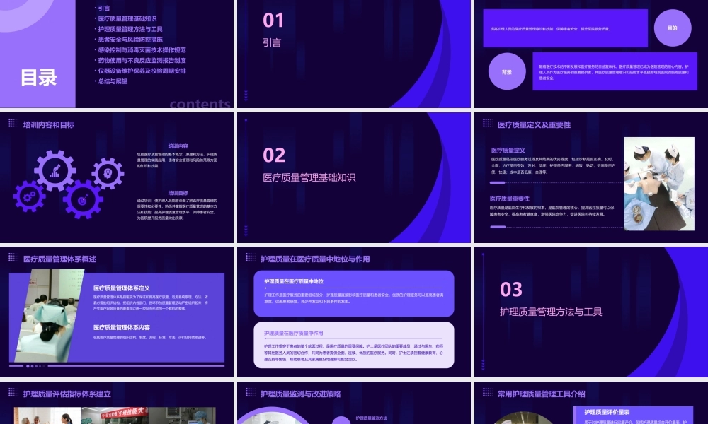 医疗质量管理培训护理课件