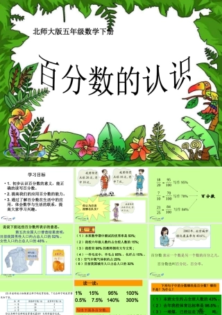 《百分数的认识》