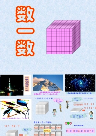 数一数课件（北师大版二年级数学课件）